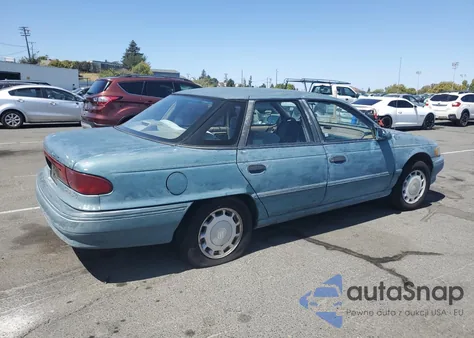 1993 Mercury Sable Gs from USA, damaged, VIN 1MELM5042PG662681